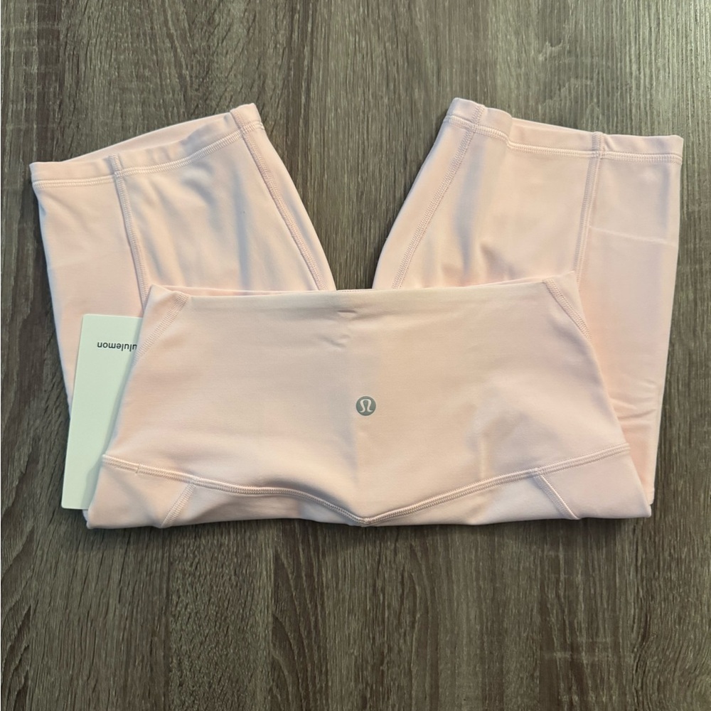 Lululemon Align High-Rise Short 8",w/pockets. Size 6. Strawberry Milkshake.Pink. - Picture 13 of 16